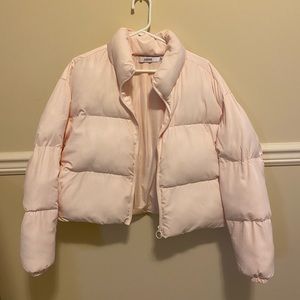 Pink Puffer Jacket